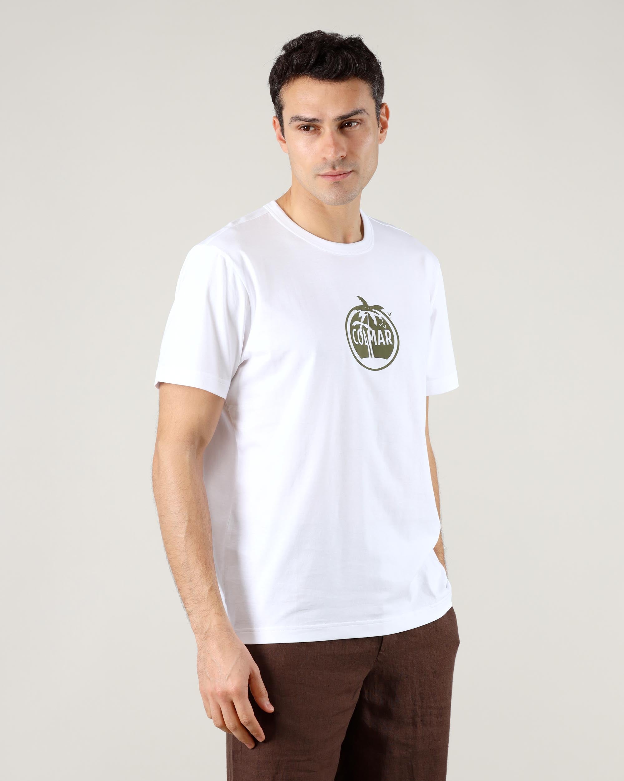 Colmar Originals T-Shirt Cotone Stampa sul Petto