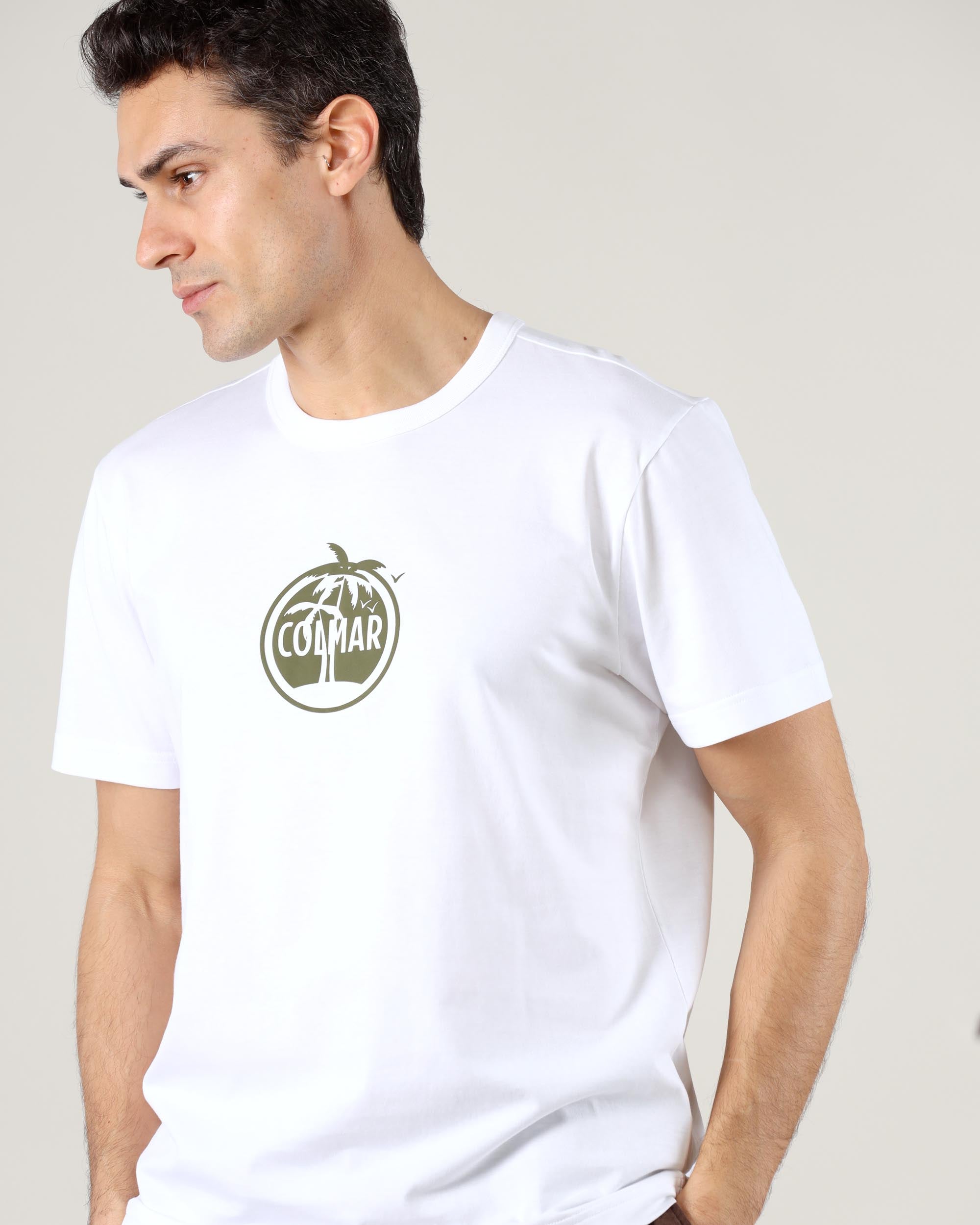 Colmar Originals T-Shirt Cotone Stampa sul Petto