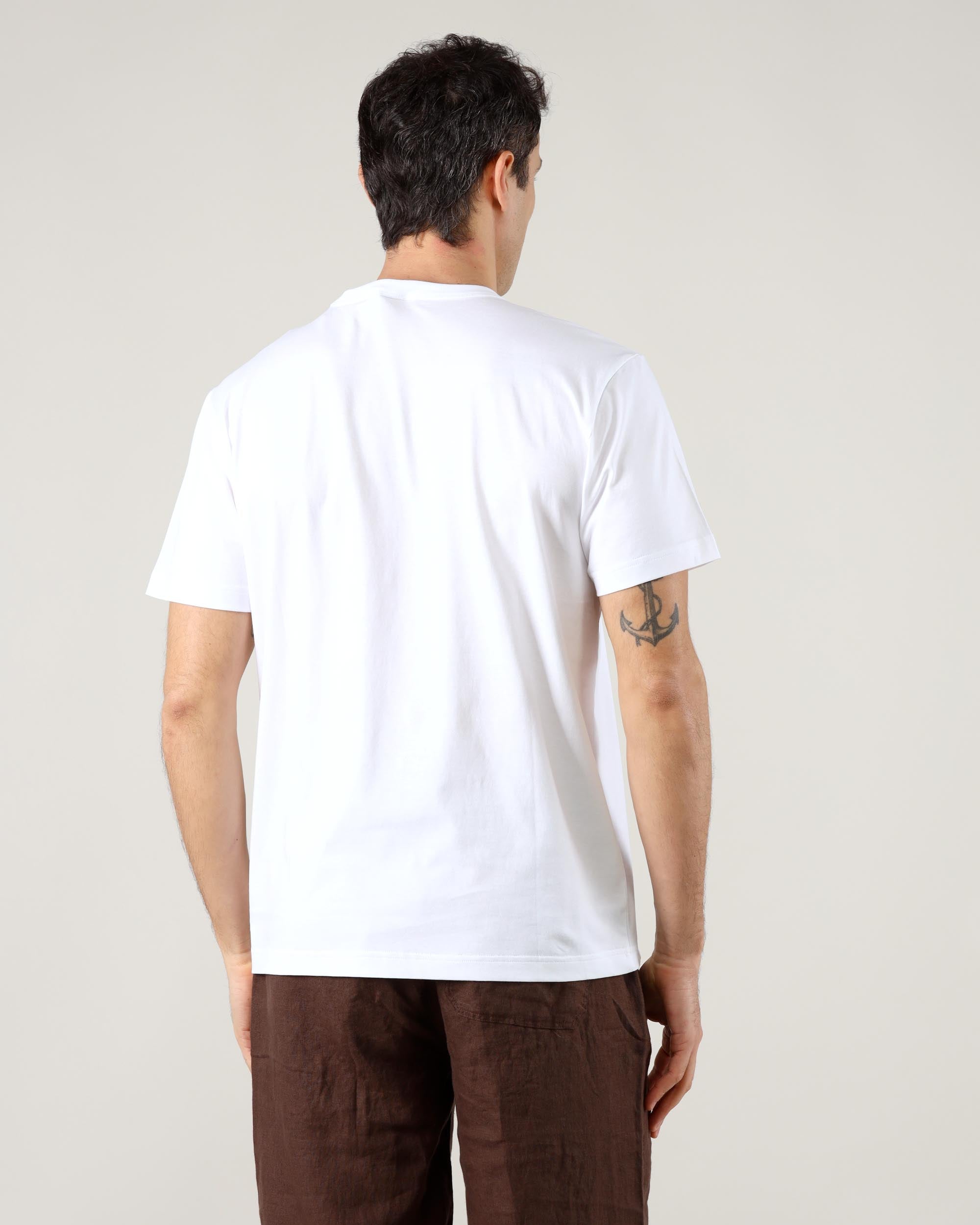Colmar Originals T-Shirt Cotone Stampa sul Petto