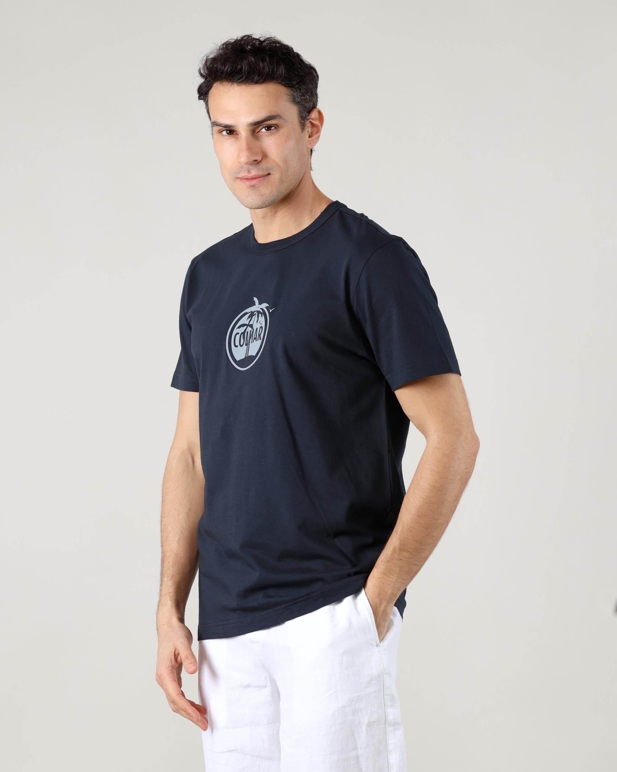 Colmar Originals T-Shirt Cotone Stampa sul Petto