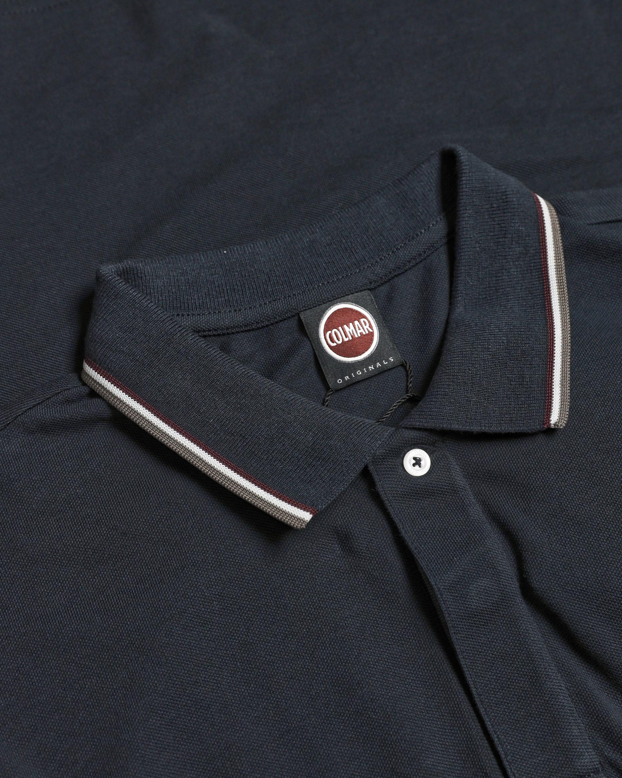 Colmar Originals Poloshirt mit verdeckten Knöpfen