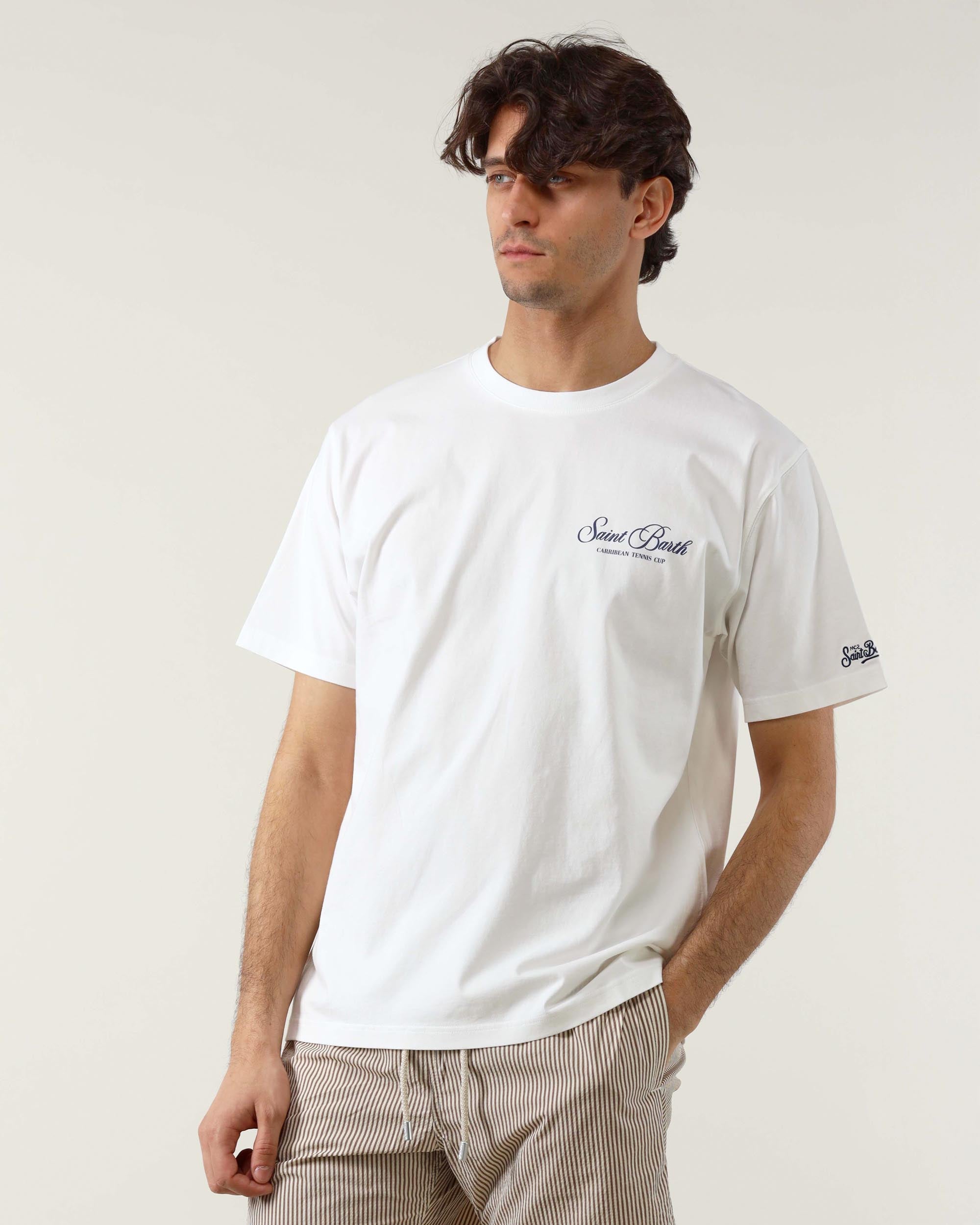 MC2 SAINT BARTH SS26 T-Shirt Prl0002 men