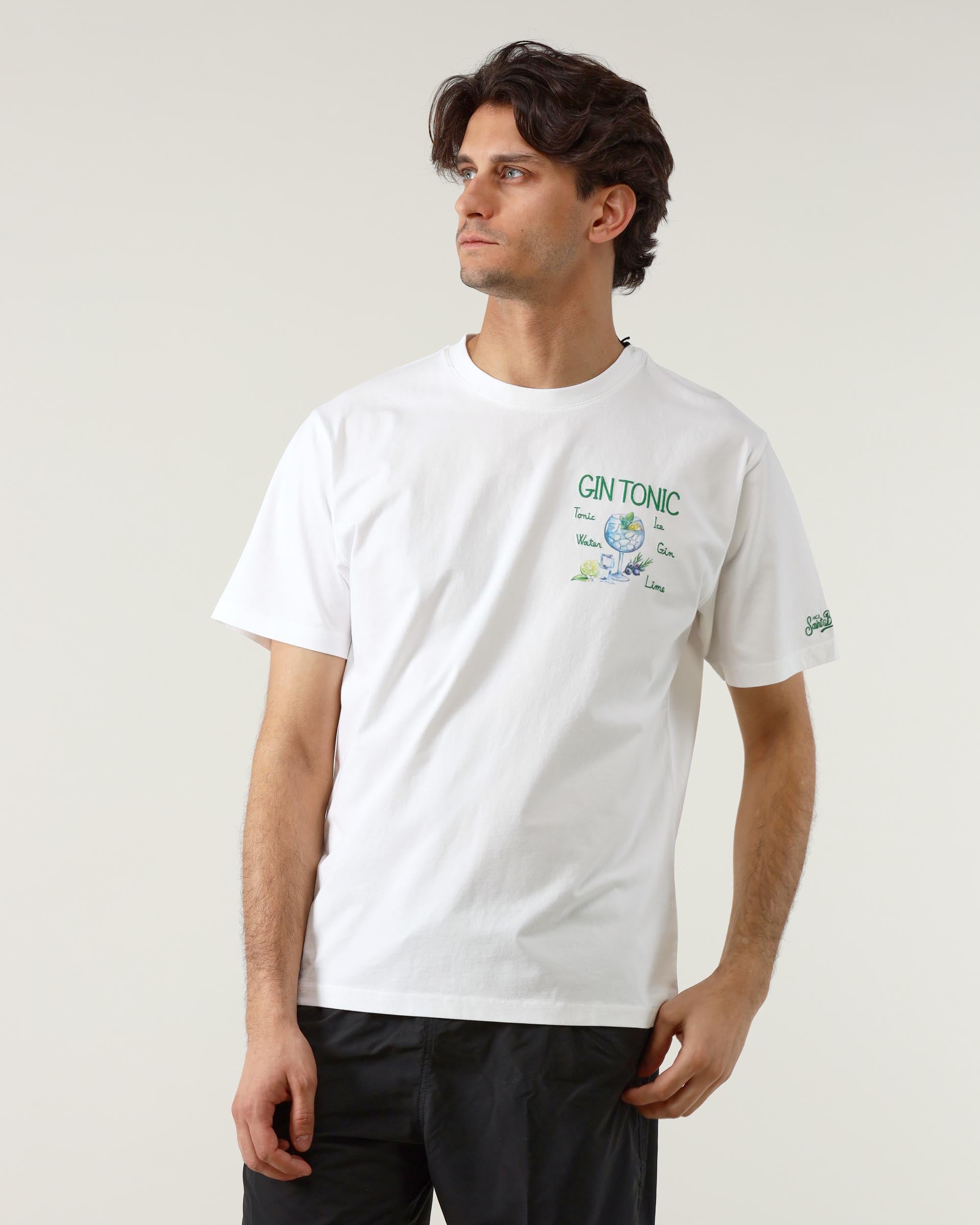 Mc2 Saint Barth T-Shirt Gin Tonic Pot0001