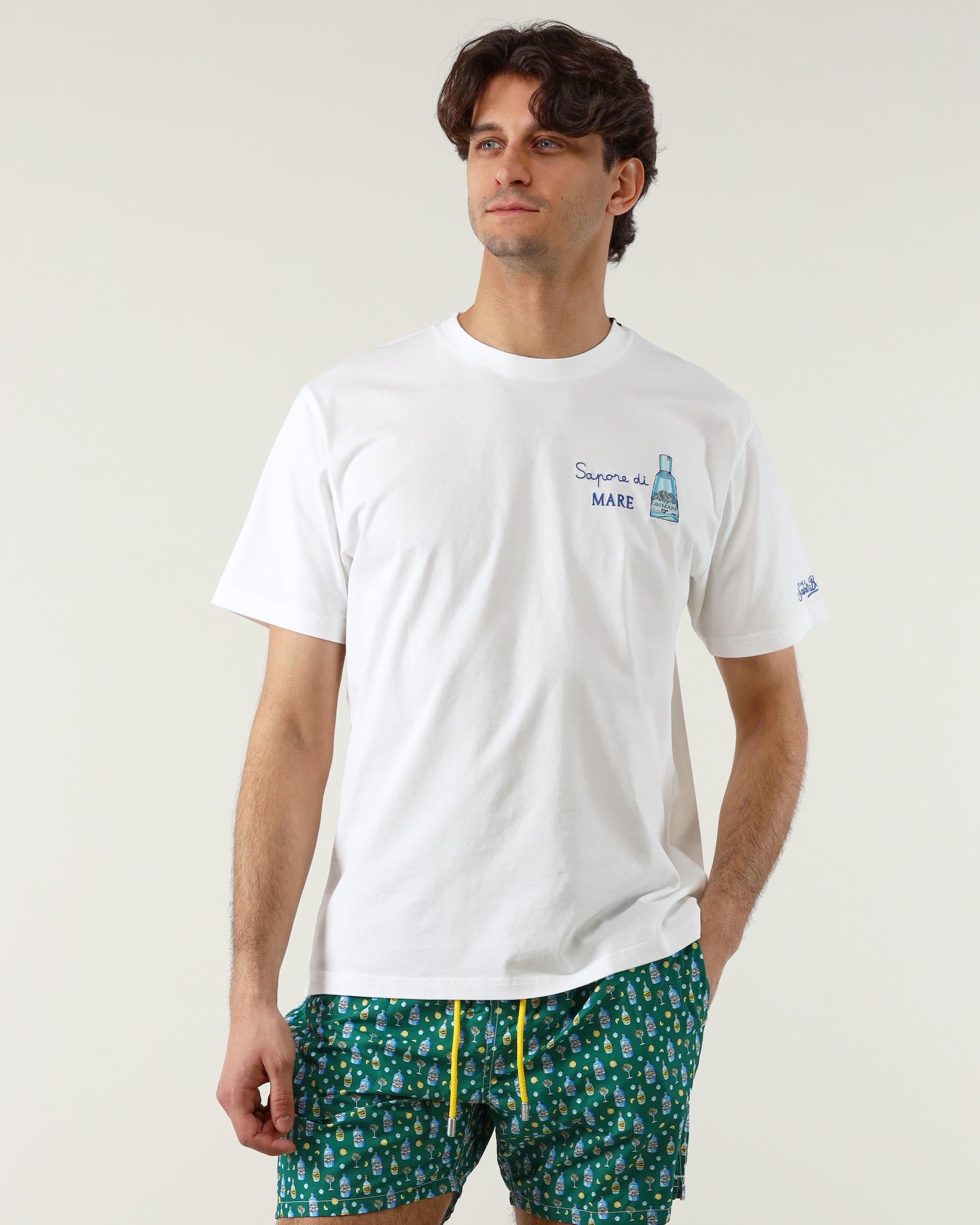 Mc2 Saint Barth T-Shirt Mare Gin Pot0001