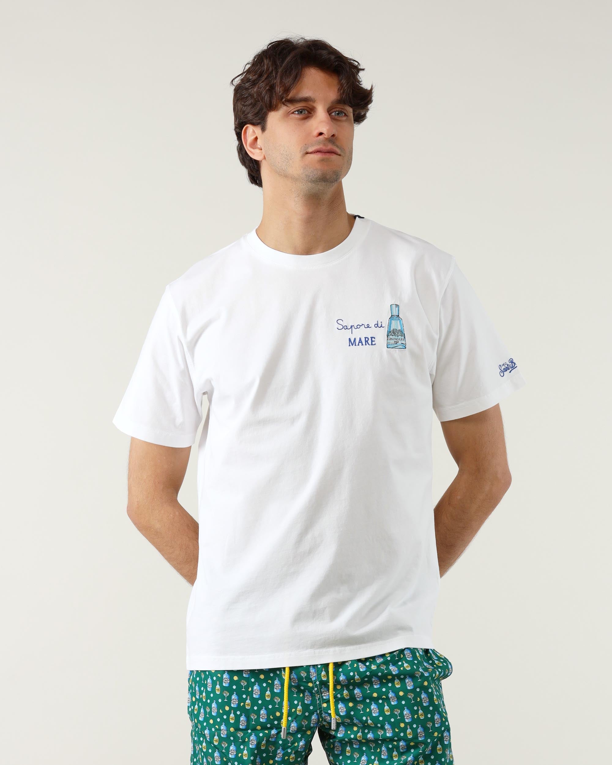 Mc2 Saint Barth T-Shirt Mare Gin Pot0001