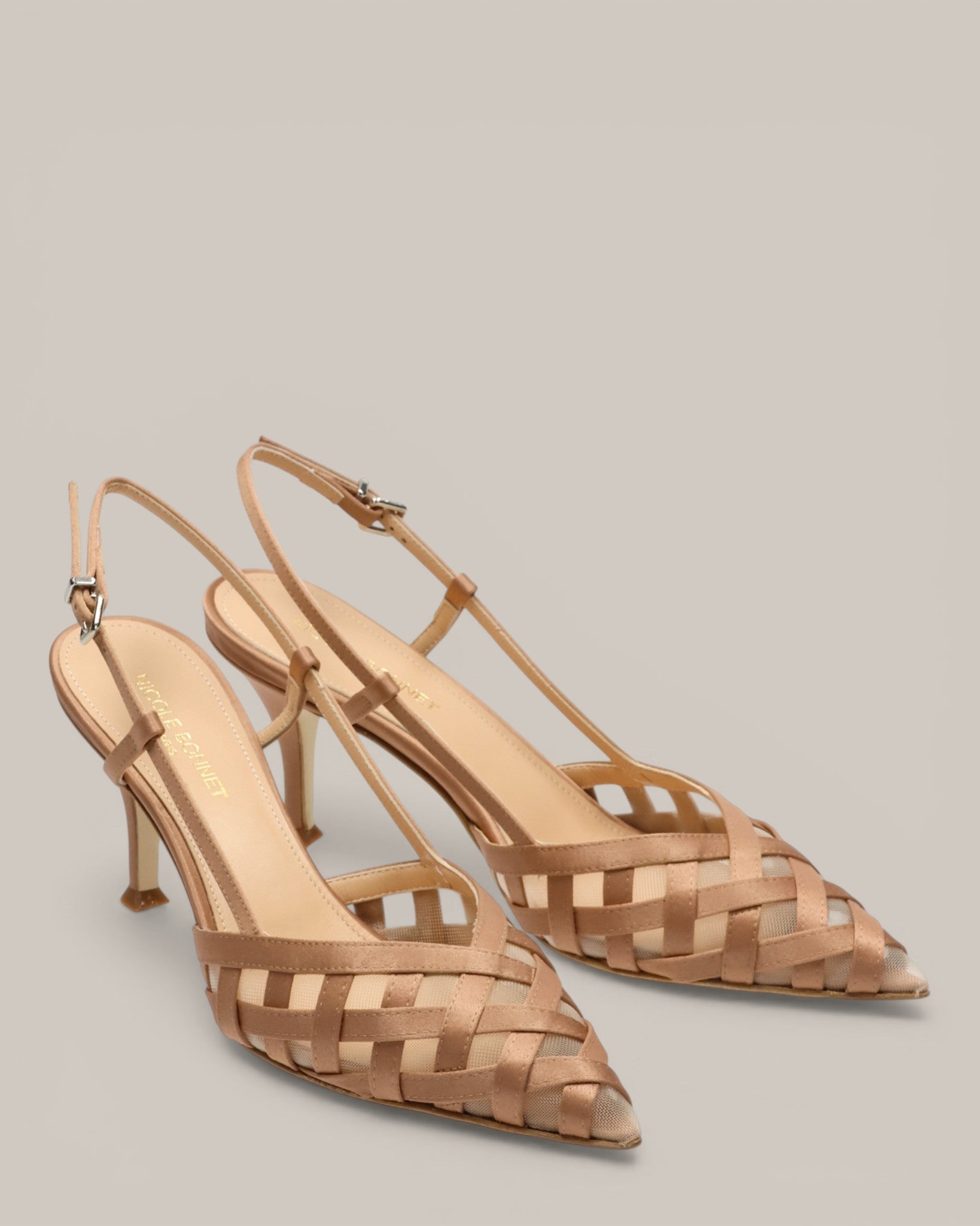 Nicole Bonnet Décolleté Raso