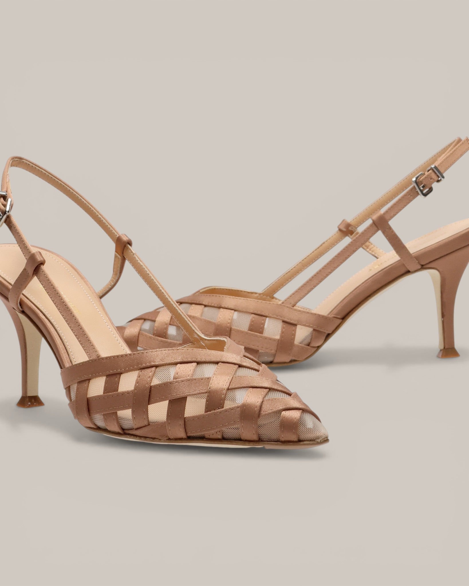 Nicole Bonnet Décolleté Raso