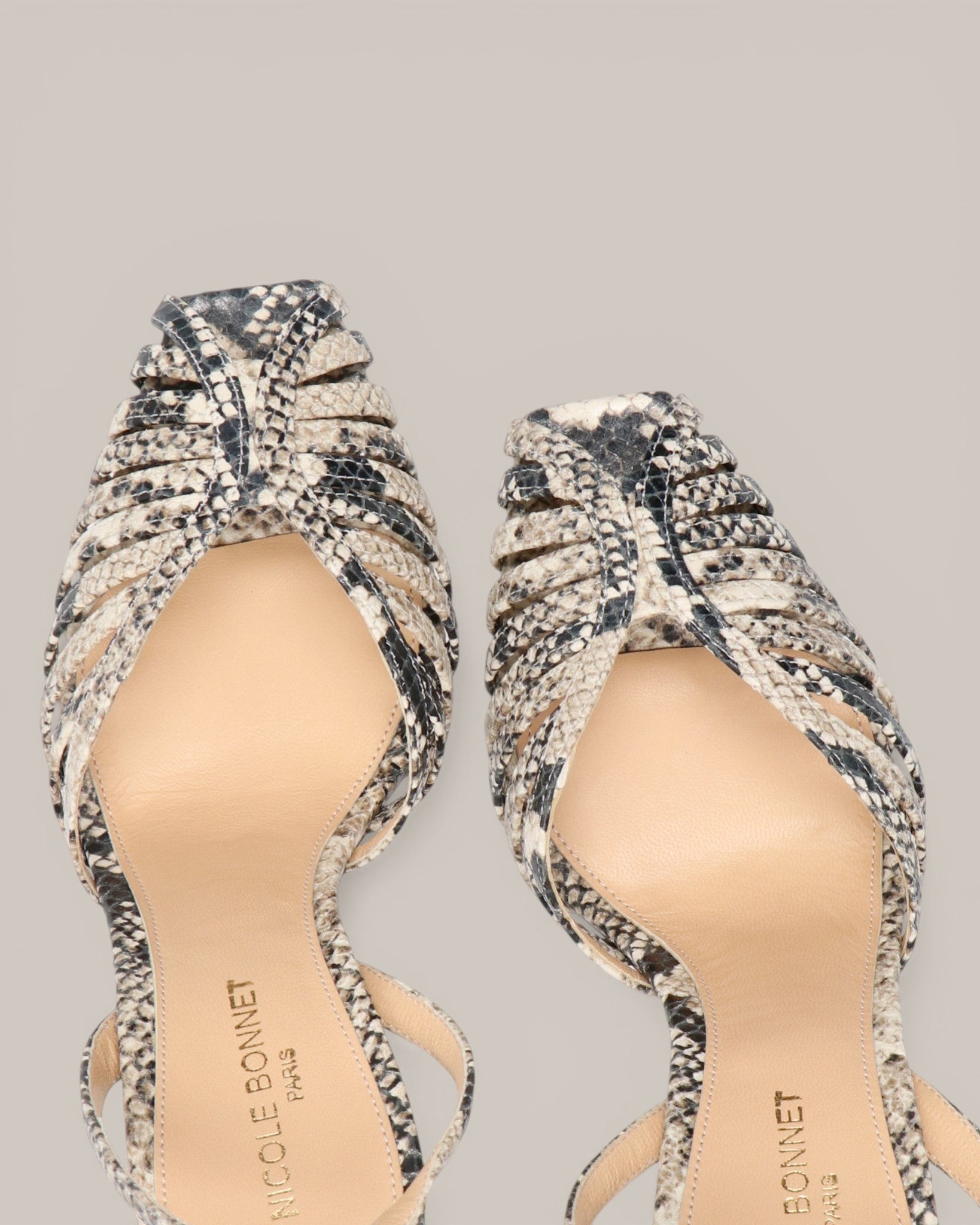 Nicole Bonnet Décolleté Pitone