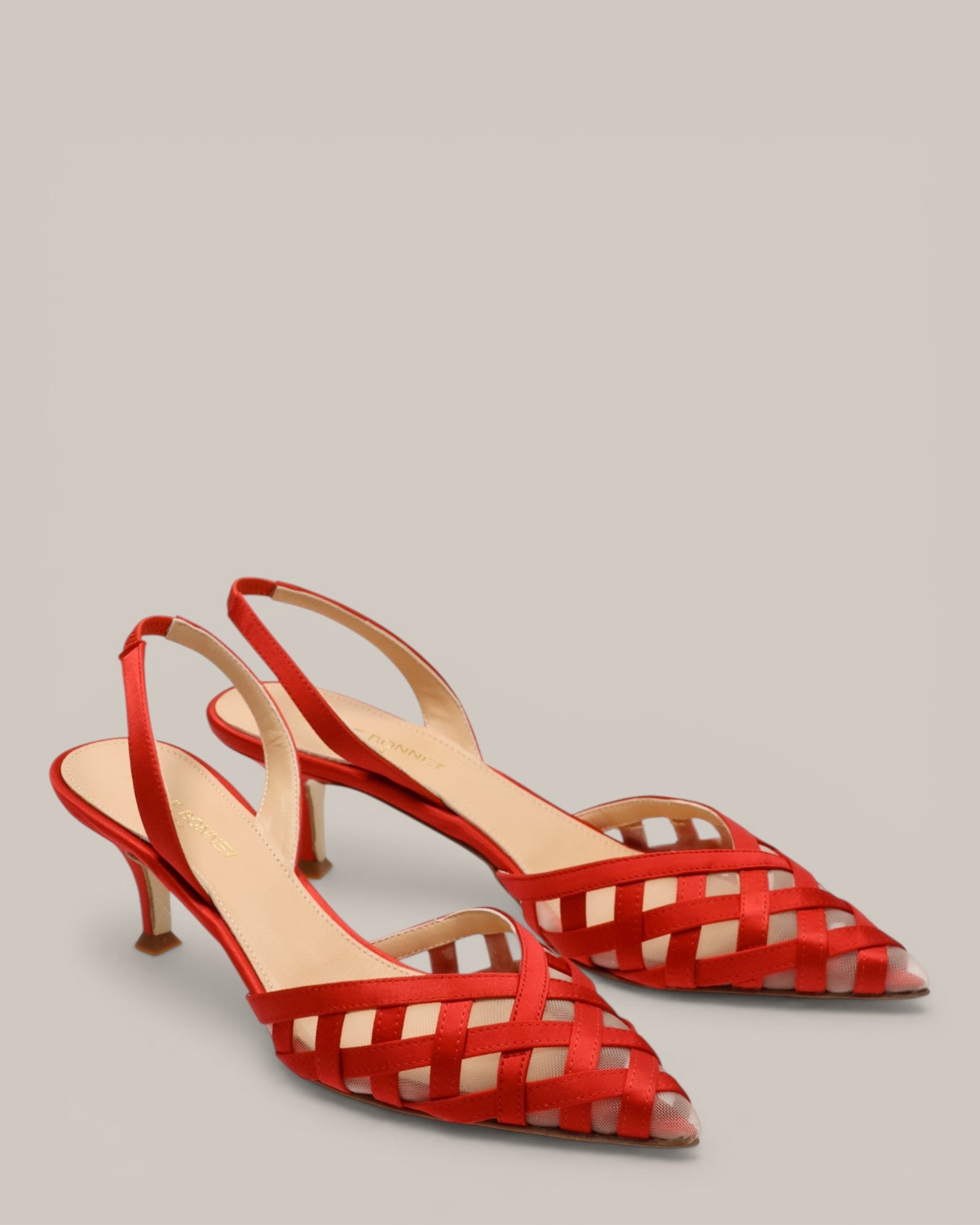 Nicole Bonnet Décolleté Raso