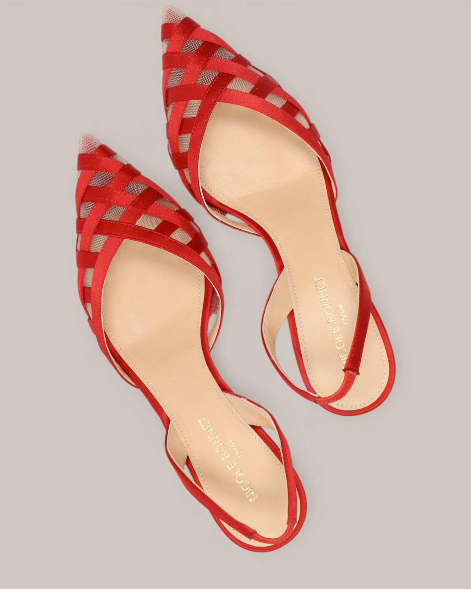 Nicole Bonnet Décolleté Raso