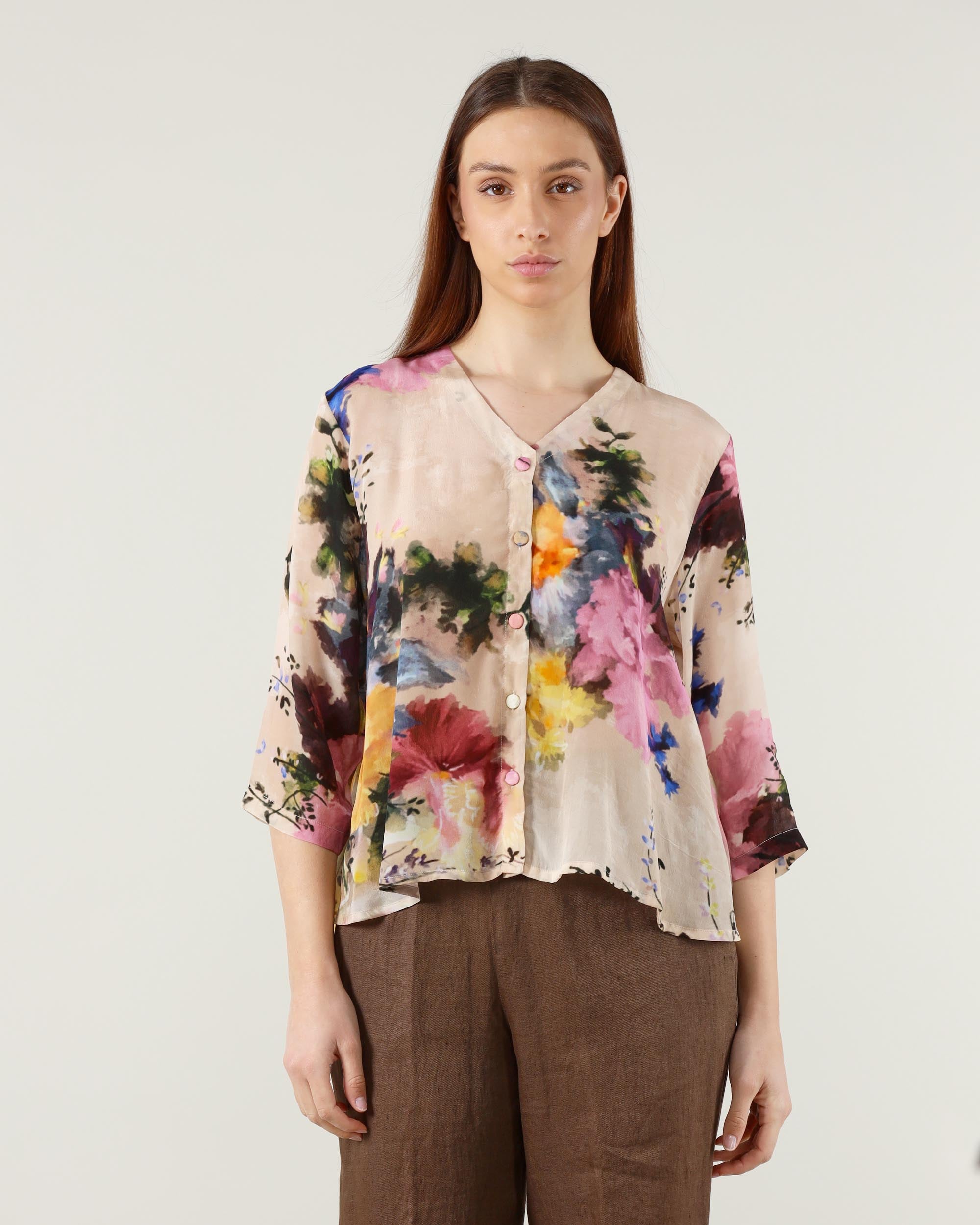 Yavi Camicia Viscosa