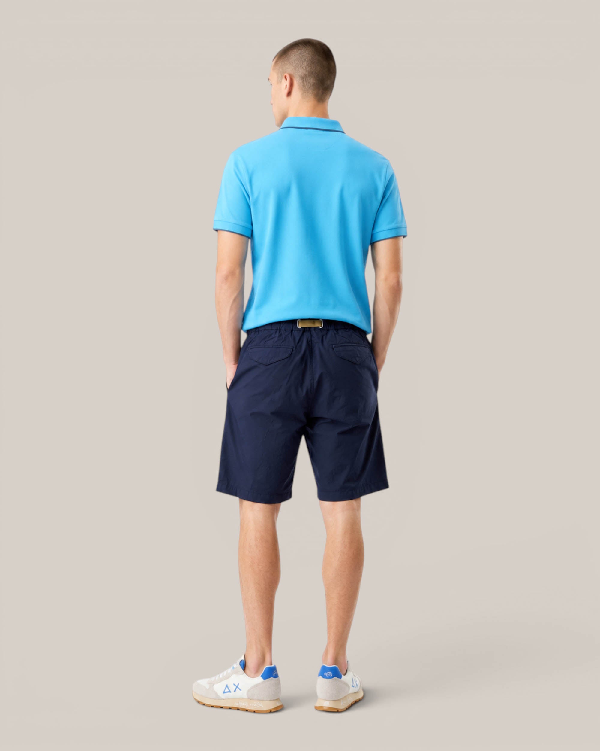 Sun68 Polo con Riga sul Collo