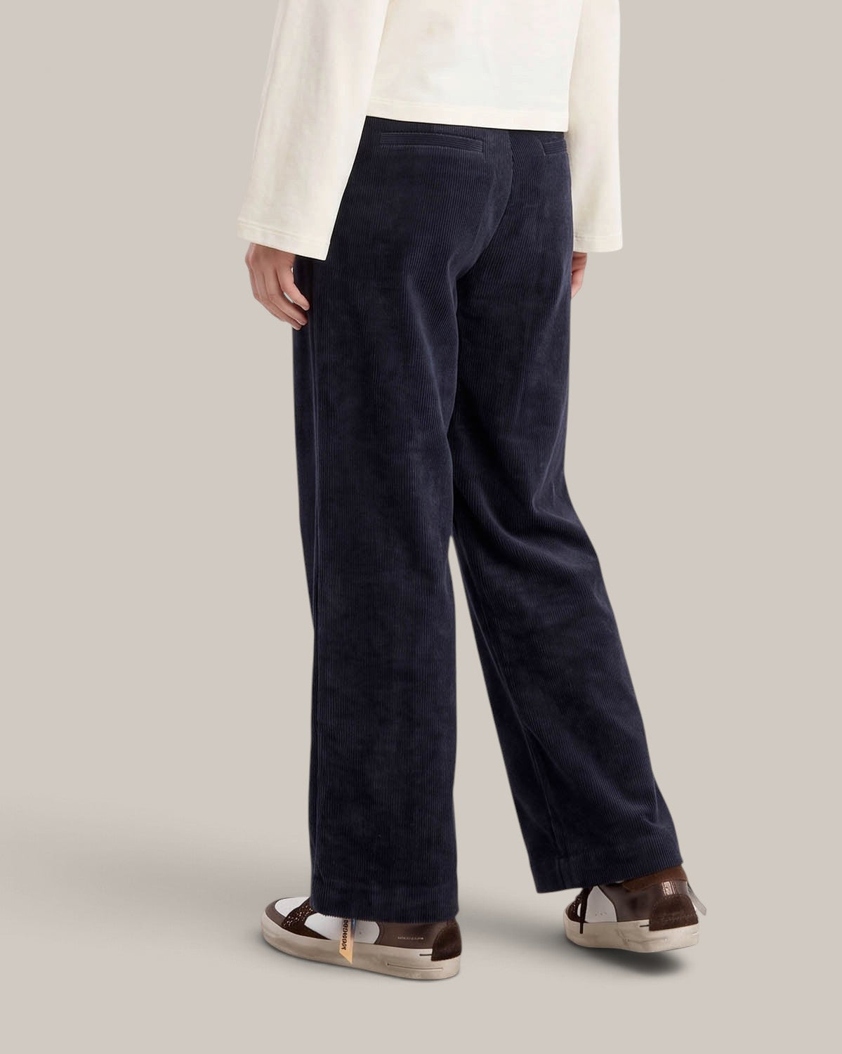 25.10 Pantaloni Velluto Liscio