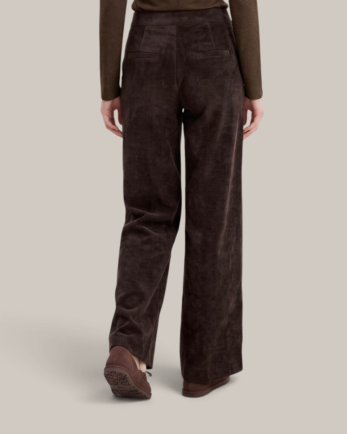 25.10 Pantaloni Velluto Liscio