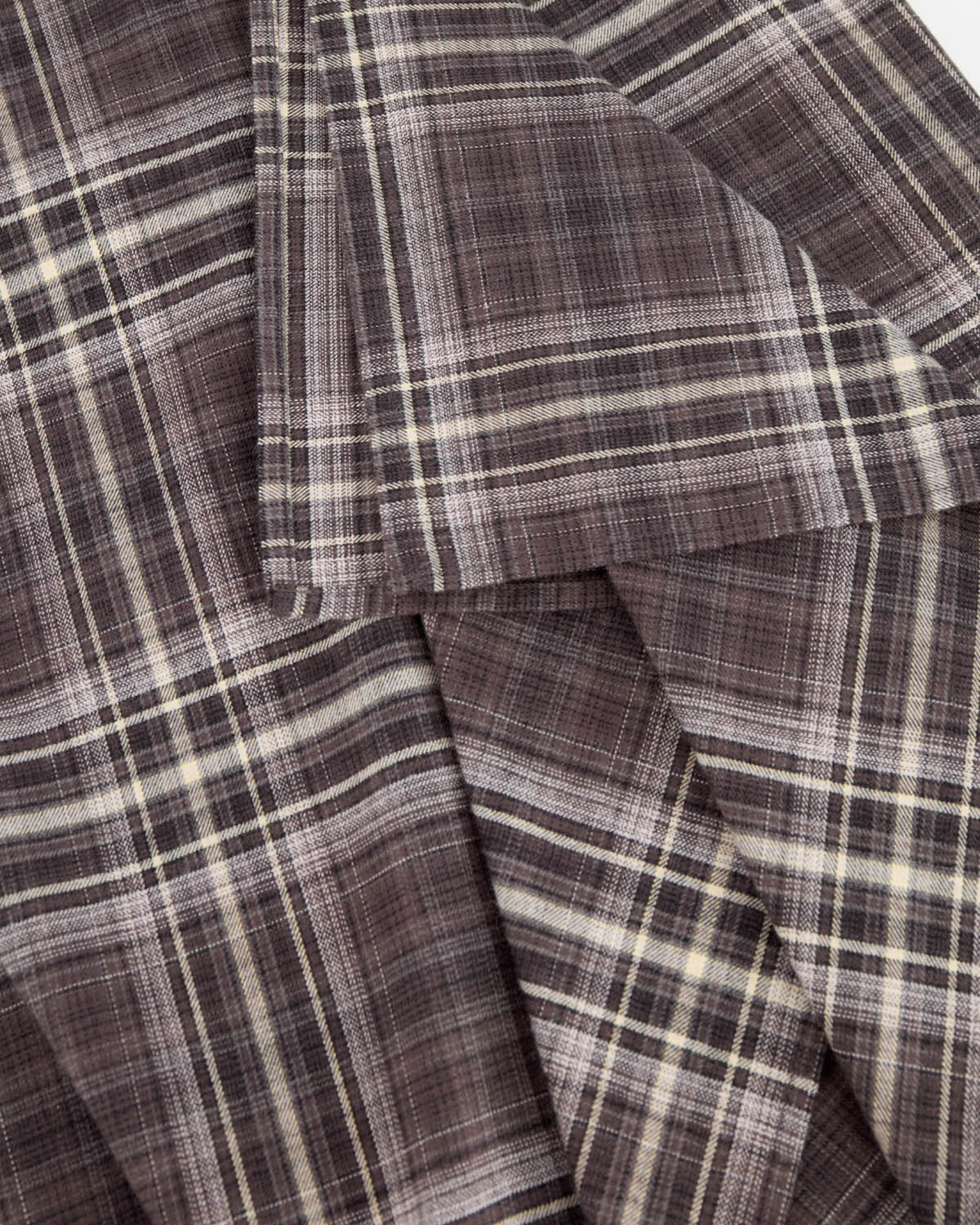 Alysi Jupe Tartan en Coton