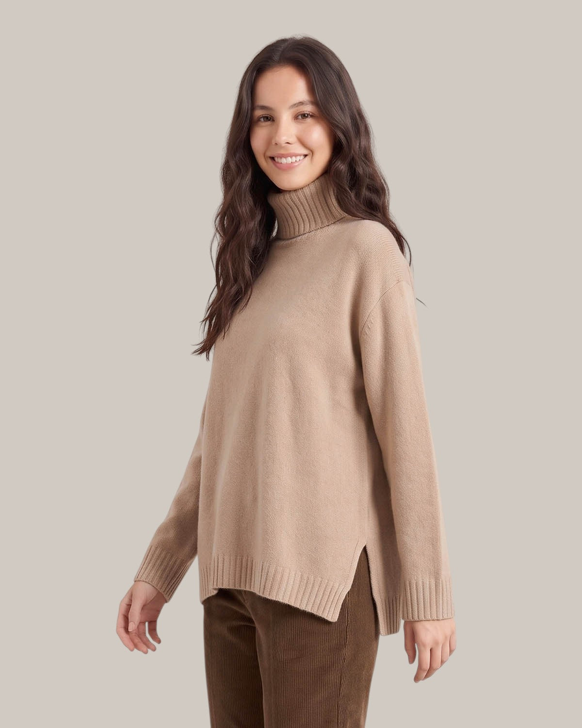 Alysi Kaschmir-Rollkragenpullover