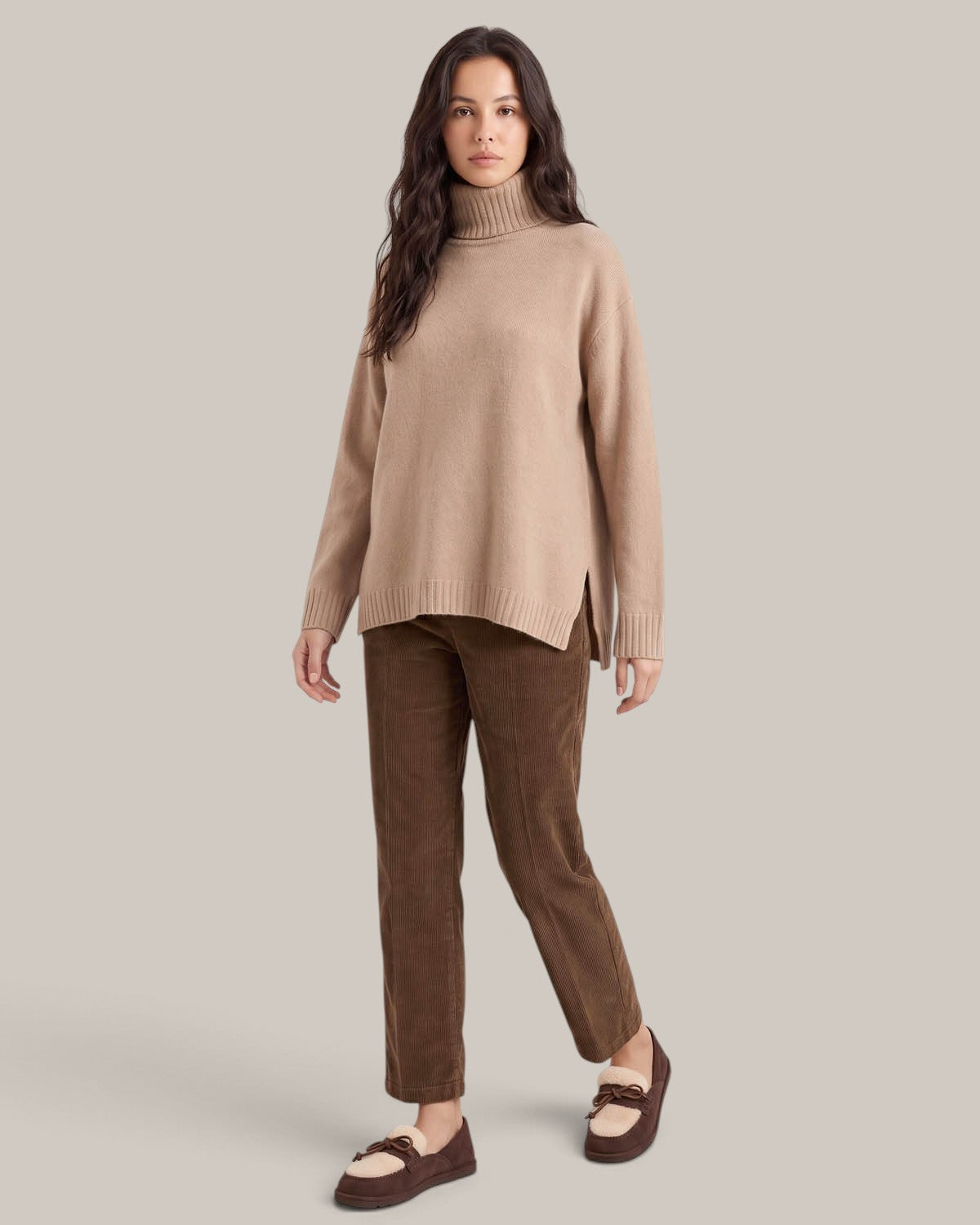 Alysi Kaschmir-Rollkragenpullover