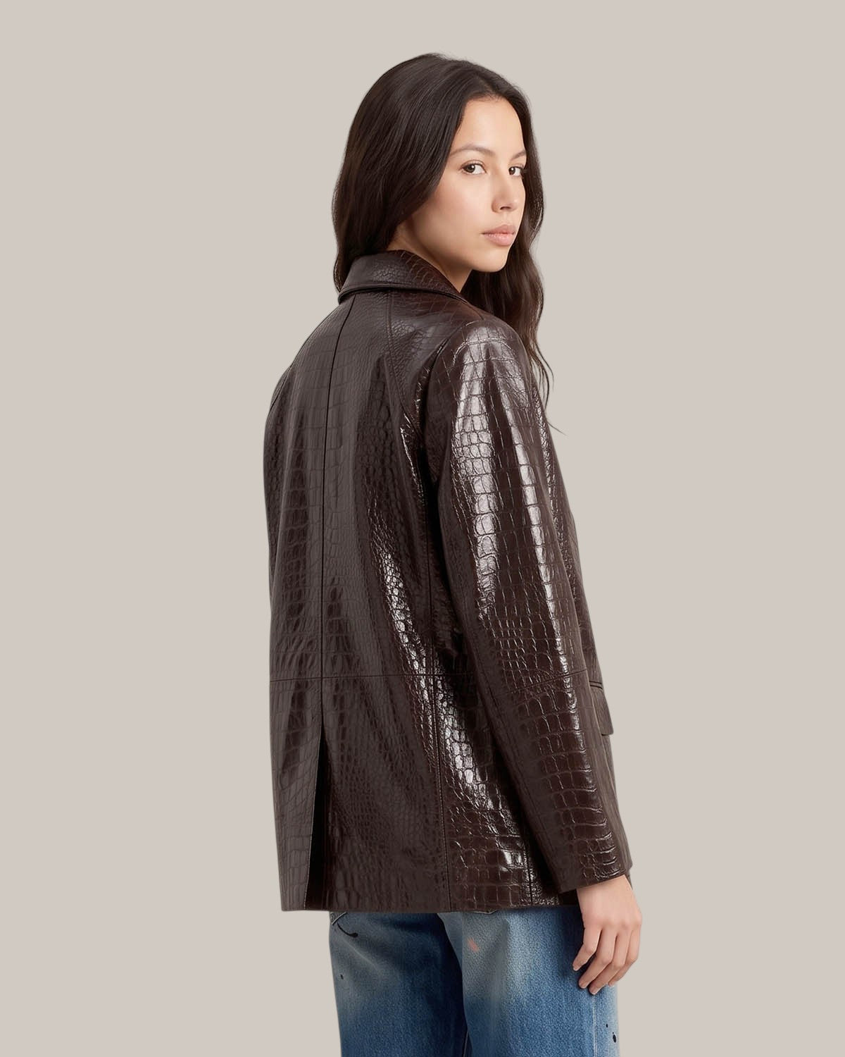 Alysi Caban Glossy Croco