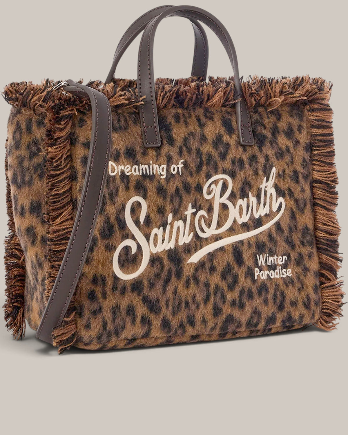 Mc2 Saint Barth Borsa Colette Felt Dark Leo