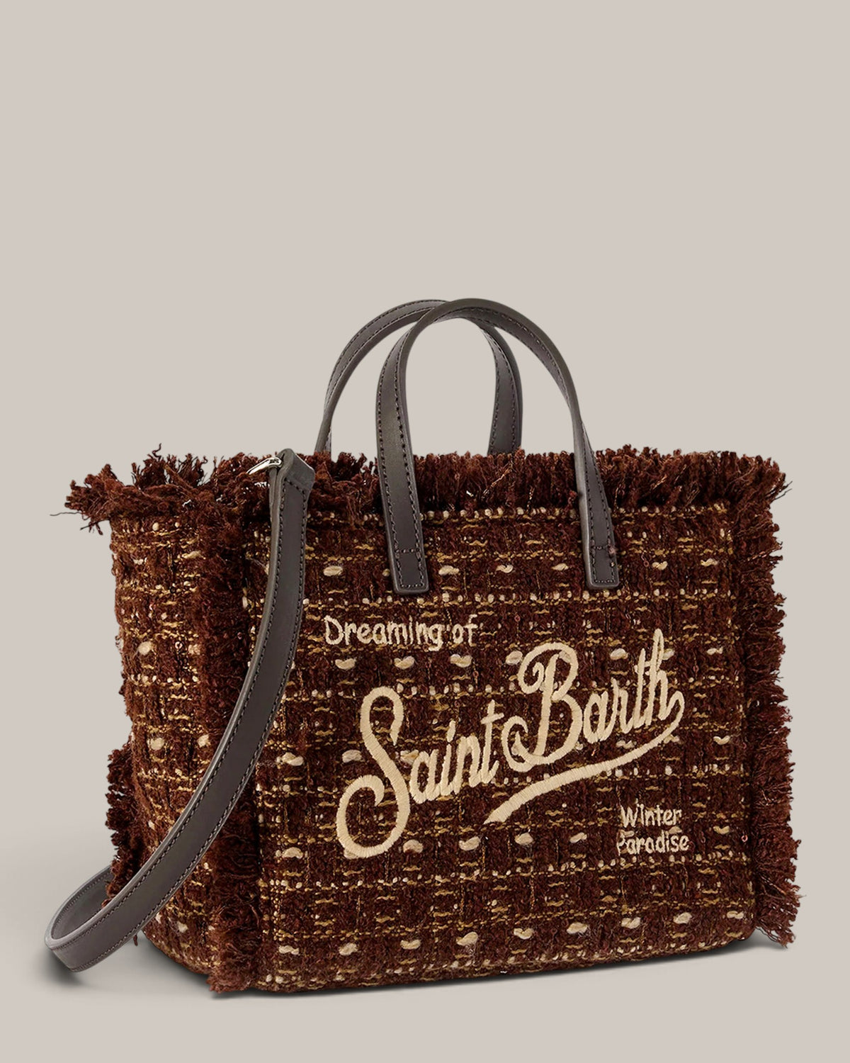 Mc2 Saint Barth Borsa Vanity Mini Tweed