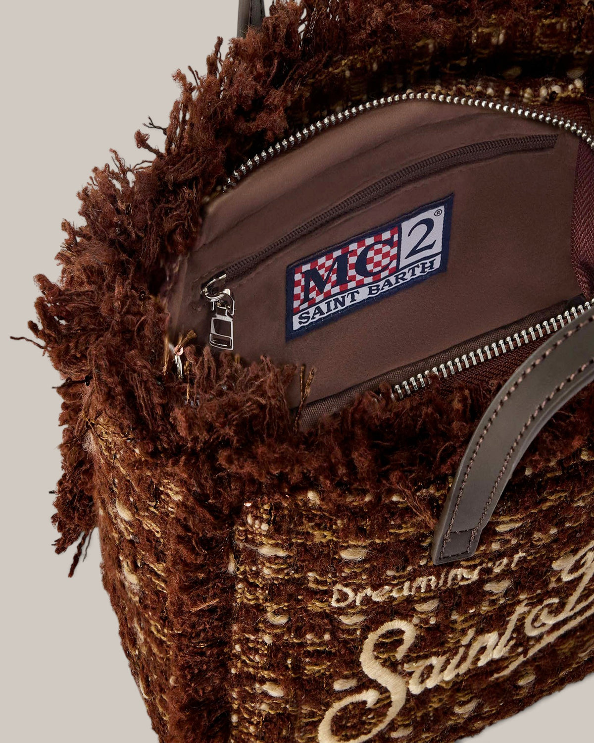 Mc2 Saint Barth Borsa Vanity Mini Tweed