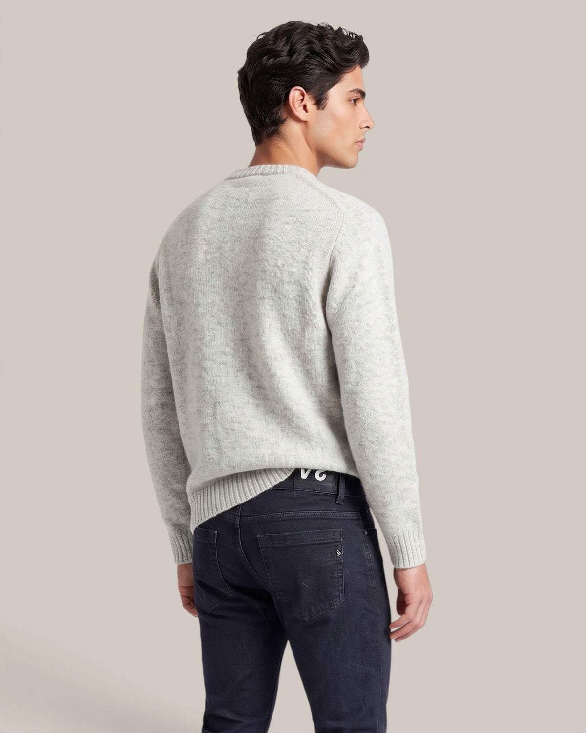 De Laurentiis Rundhals-Pullover