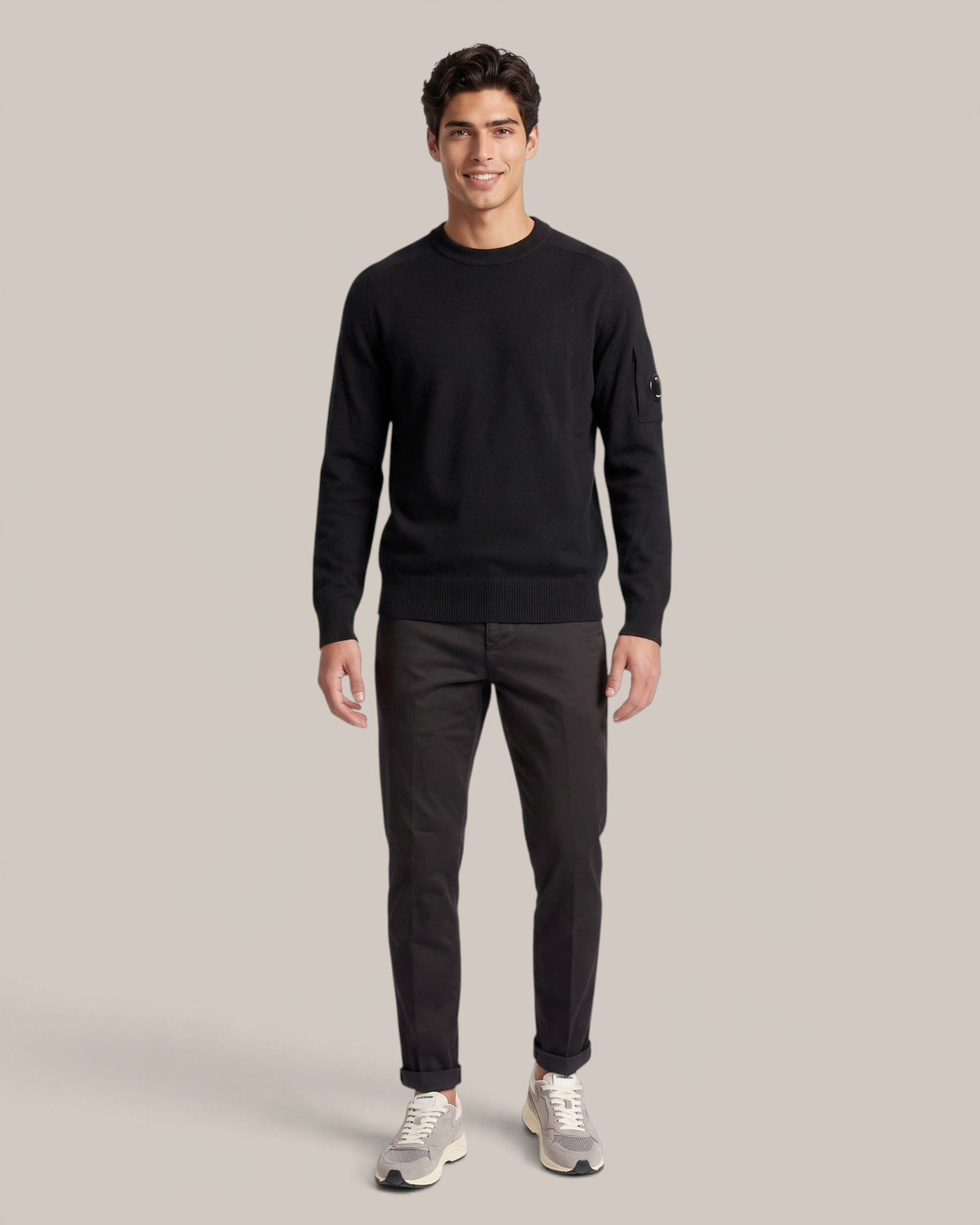 C. P. Company Pull ras-du-cou en laine Lamswool