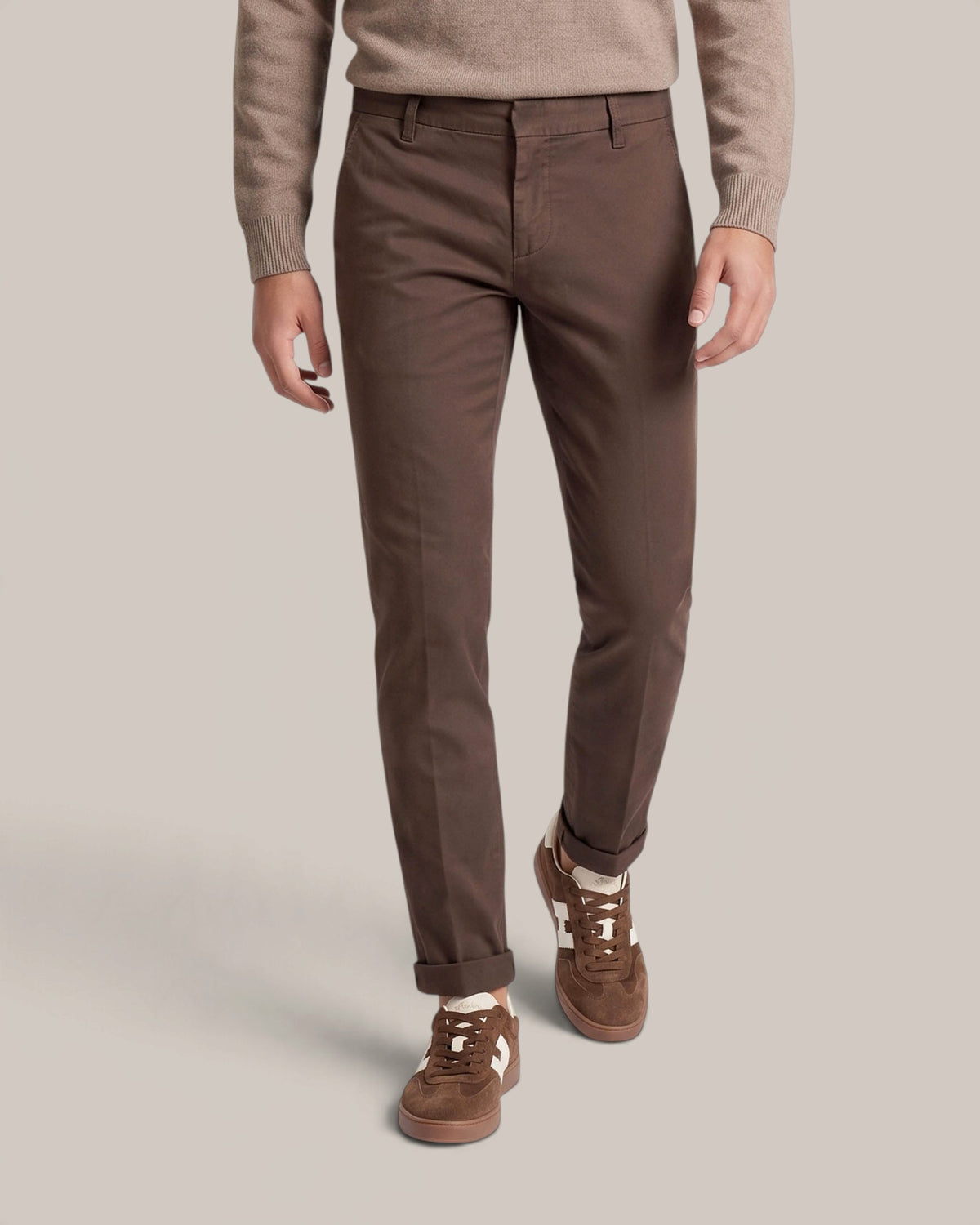 Dondup Gaubert Slim Fit Chino Trousers