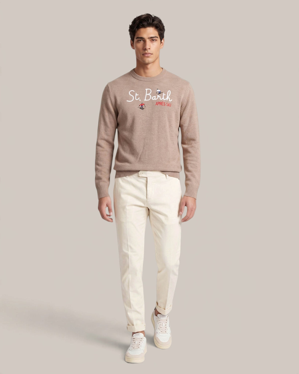 Mc2 Saint Barth Heron Après Ski Crewneck Sweater