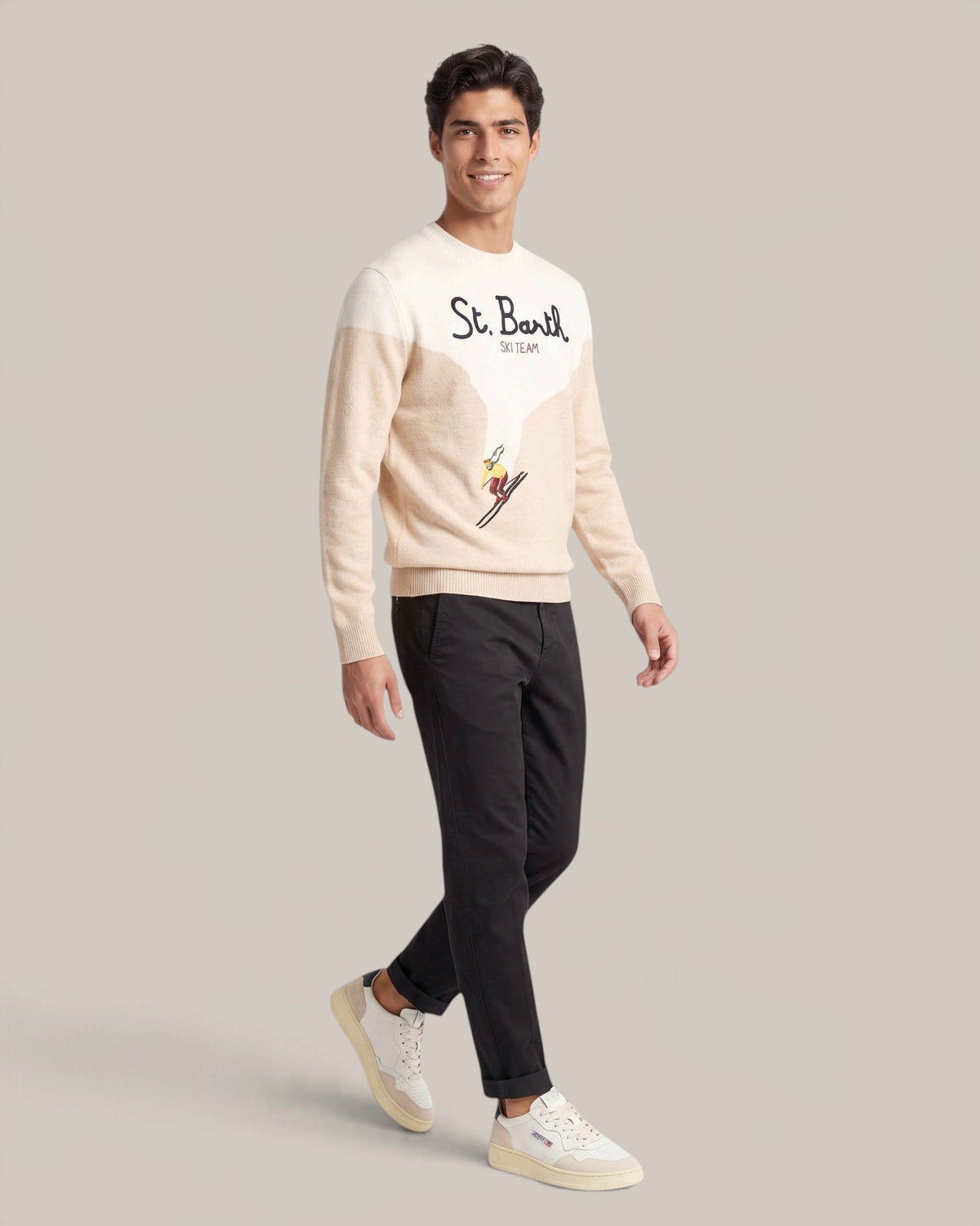 Mc2 Saint Barth Ski Team Crewneck Sweater
