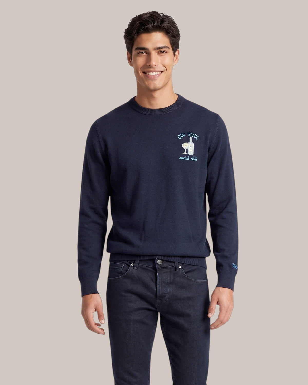 Mc2 Saint Barth Gin Tonic Crewneck Sweater