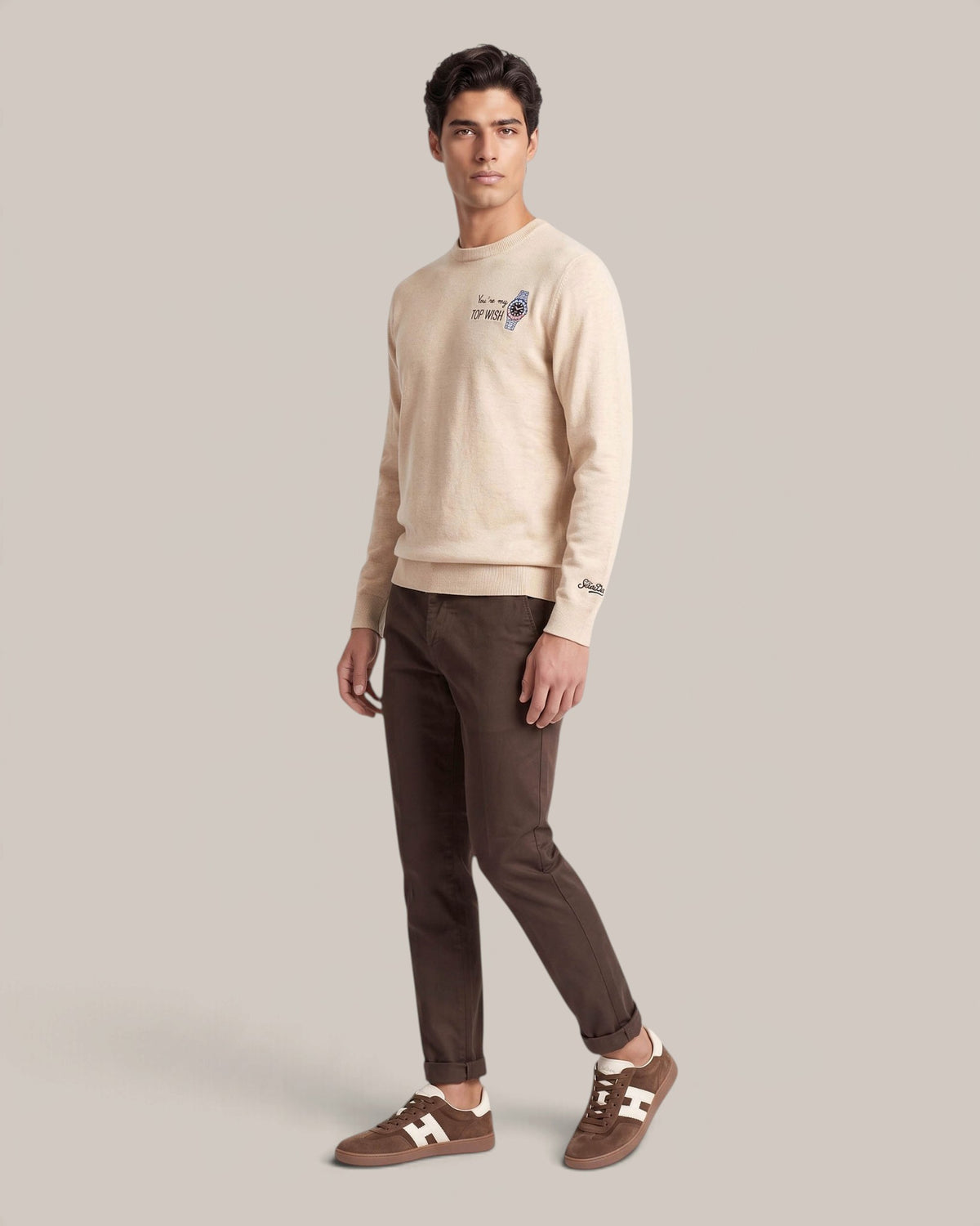 Mc2 Saint Barth Top Wish Crewneck Sweater
