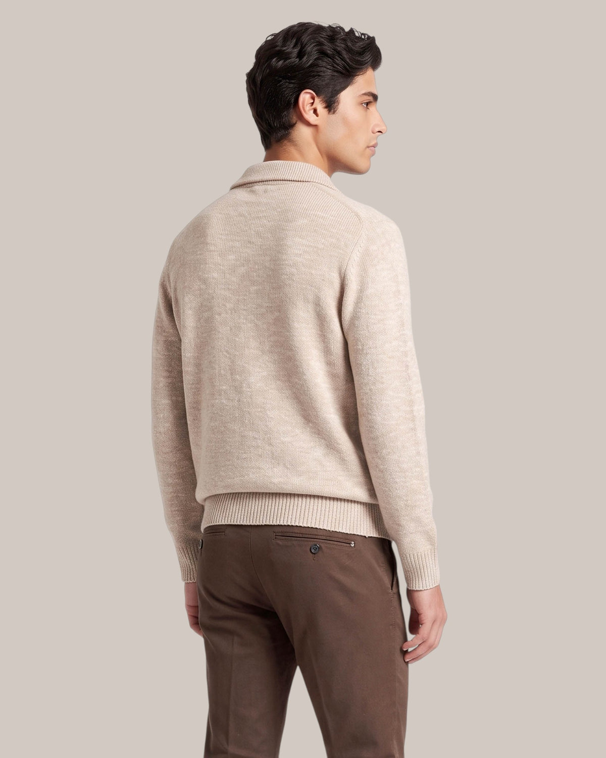 MC2 SAINT BARTH Pull zippé Wesley Mouline