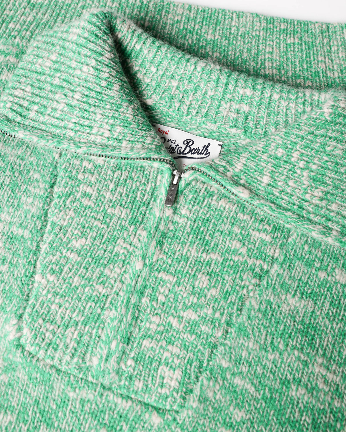 Mc2 Saint Barth Wesley Mouline Zip Sweater