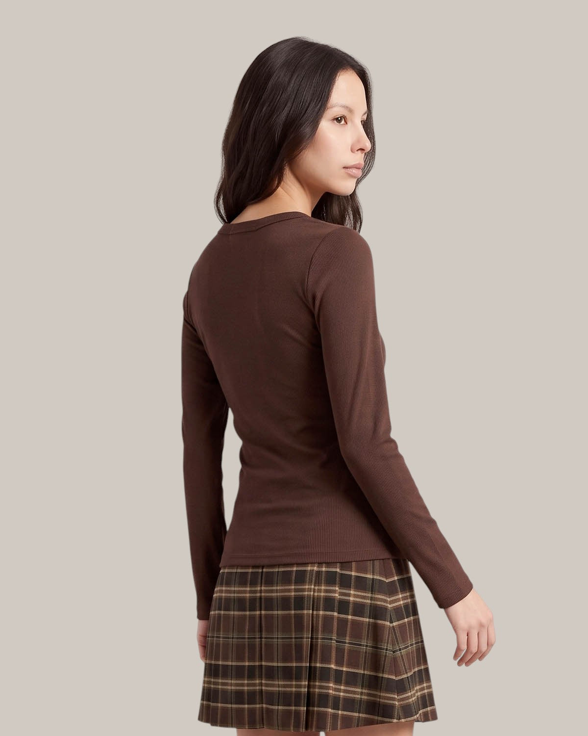 25.10 T-Shirt Serafino Manches Longues