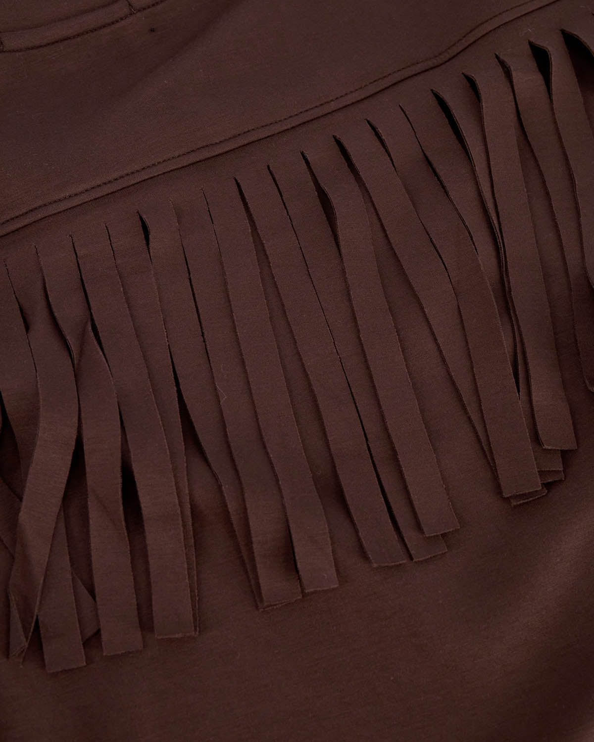 25.10 Sweat-shirt Scuba à franges